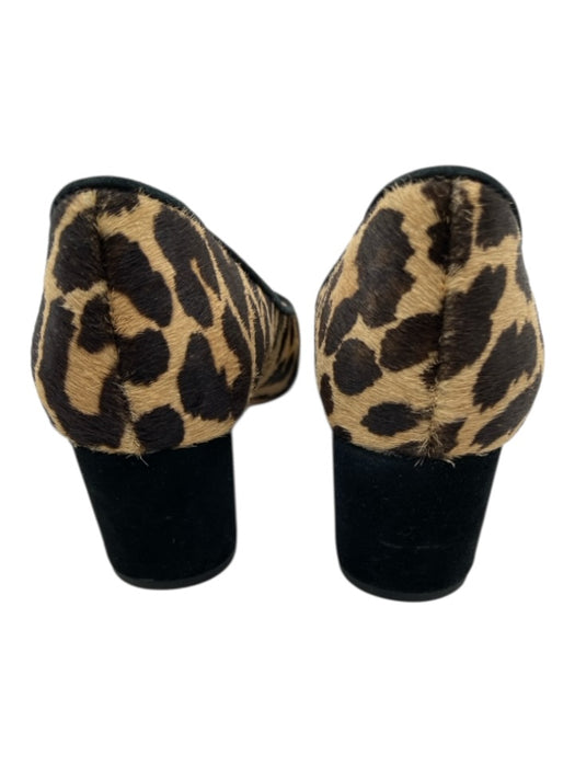Kate Spade Shoe Size 6 Beige & Brown Leather Cow Hair Cheetah Print Pumps Beige & Brown / 6