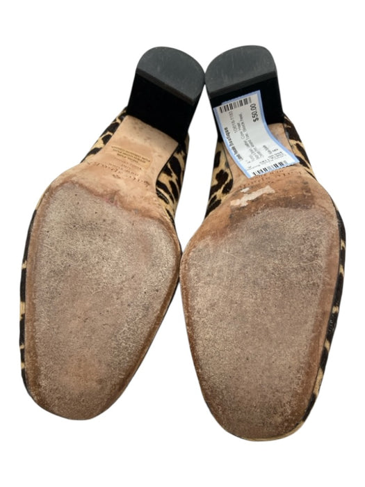 Kate Spade Shoe Size 6 Beige & Brown Leather Cow Hair Cheetah Print Pumps Beige & Brown / 6