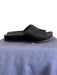 Cork-Ease Shoe Size 6 Black Calf hair open toe Slide Flat Shoes Black / 6