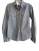 Ann Mashburn Size S Blue & Brown Cotton Plaid Collared Button Up Long Sleeve Top Blue & Brown / S