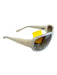 Oliver Peoples Pale Yellow Acetate Pearlescent Gradient Lens Sunglasses Pale Yellow