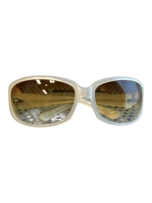 Oliver Peoples Pale Yellow Acetate Pearlescent Gradient Lens Sunglasses Pale Yellow
