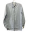 Ann Mashburn Size M Blue & White Cotton Long Sleeve Stripe 1/4 Button Top Blue & White / M