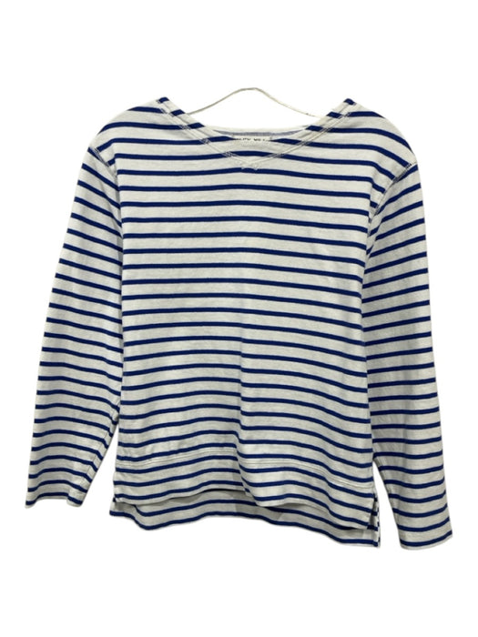 Alex Mill Size XS White & Blue Cotton Striped Top White & Blue / XS