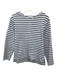 Alex Mill Size XS White & Blue Cotton Striped Top White & Blue / XS