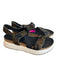 OTBT Shoe Size est 6 Green, Brown & Black Calf hair Camo Open Toe & Heel Shoes Green, Brown & Black / est 6