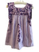 Mi Golondrina Size XS Purple No Fabric Tag Sleeveless Striped Above Knee Dress Purple / XS