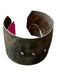 No Brand Gray Sapphire Metal Cuff Bracelet Gray
