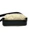 Gucci AS IS Beige & Black Nylon & Leather Zip Pockets Crossbody Men's Bag Beige & Black