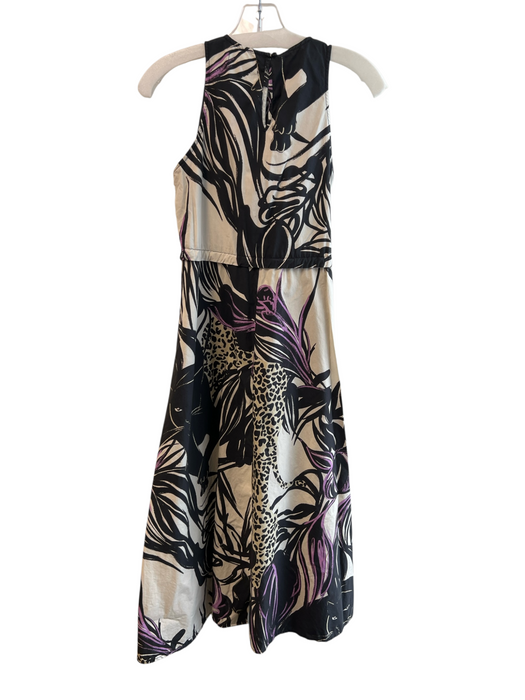 Psophia Vazquez de Castro Size XS Black & Purple Multi No Fabric Tag Dress Black & Purple Multi / XS