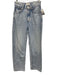 Cotton:On Size 24 Blue Wash Cotton Zip & Button Straight Whiskering Jeans Blue Wash / 24