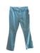 Ann Mashburn Size 24 Light Teal Cotton Blend Ribbed Mid Rise 5 Pocket Pants Light Teal / 24