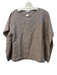 Ann Mashburn Size XS Brown No Fabric Tag Round Neck Drop Shoulder Boxy Fit Top Brown / XS