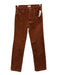 Mother Size 24 Brown Cotton Corduroy Striahgt leg Pants Brown / 24