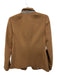 J Crew Size 0 Brown Wool One Button Long Sleeve Blazer Jacket Brown / 0