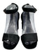 Castaner Shoe Size 37 Black Pony Hair open toe Ankle Strap Chunk Heel Pumps Black / 37