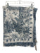 Tuckernuck White & Blue Cotton Flora & Fauna scarf White & Blue / One Size