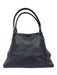 Akris Black Leather Pebbled Shoulder Bag Bag Black / Medium