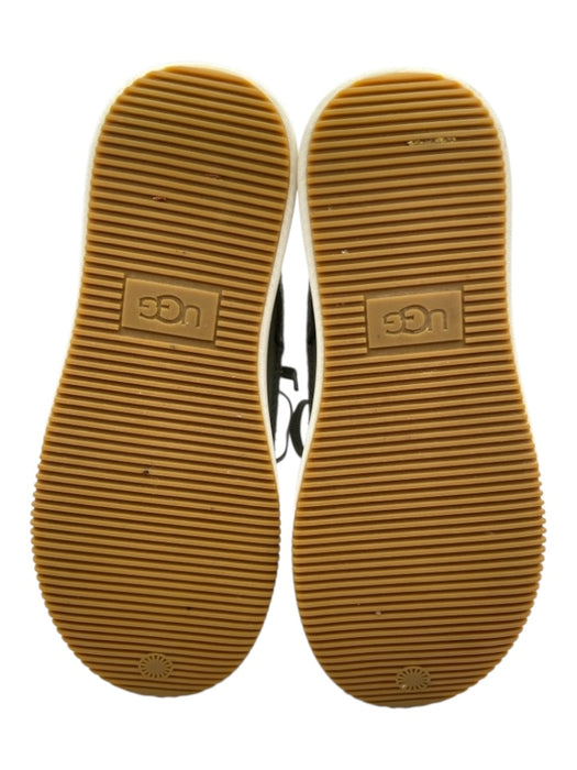 Ugg Shoe Size 10 Sage Green & White Suede Raw Edge Fabric Block Lace Up Sneakers Sage Green & White / 10