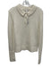 Banana Republic Size M Cream Alpaca Blend 1/4 Button Collar Sweater Cream / M