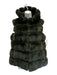 Natures Collection Size M/L Hunter Green Rabbit Fur Suede Detail Hood Jacket Hunter Green / M/L