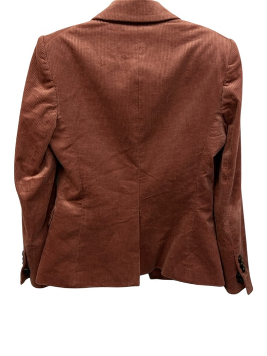 Veronica Beard Size 6 Pink Cotton Blend Corduroy Double Breasted Blazer Jacket Pink / 6