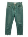 Moussy Vintage Size 27 Turquoise Green Cotton Raw Edge High Rise Jeans Turquoise Green / 27