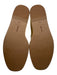 Larroude Shoe Size 9 Beige & Black fabric upper Leather Lining Mary Jane Flats Beige & Black / 9