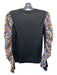 Veronica Beard Size S Black, Blue, Yellow Wool Fabric Block Long Sleeve Top Black, Blue, Yellow / S