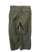 Frame Size 26 Olive Green Cotton Mid Rise Wide Leg Pockets Zip Fly Pants Olive Green / 26