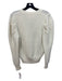 5a7 Cinq a Sept Size S White Polyester, Acrylic, Wool Long Sleeve Knit Cardigan White / S