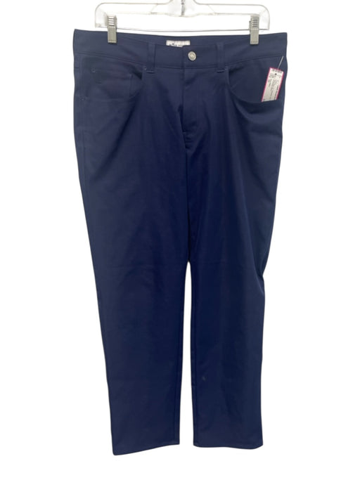 Peter Millar Size 32 Navy Blue Polyester Zip Fly Men's Pants Navy Blue / 32