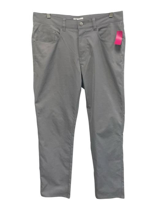 Peter Millar Size 32 Gray Polyester Zip Fly Men's Pants Gray / 32