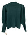 Sea New York Size S Teal Blue Wool Cable Knit High Neck Balloon Sleeve Sweater Teal Blue / S