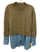 Veronica Beard Size XS Beige, Blue & White wool & cotton blend Knit Striped Top Beige, Blue & White / XS