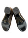 By Far Shoe Size 39 Dark Brown Leather Upper Suede Block Heel Back Zip Boots Dark Brown / 39
