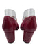 J. Crew Shoe Size 8.5 Burgundy Red Leather Upper Snakeskin Embossed Pumps Burgundy Red / 8.5