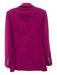 Veronica Beard Size 2 Magenta Pink Polyester Blend Long Sleeve One Button Jacket Magenta Pink / 2