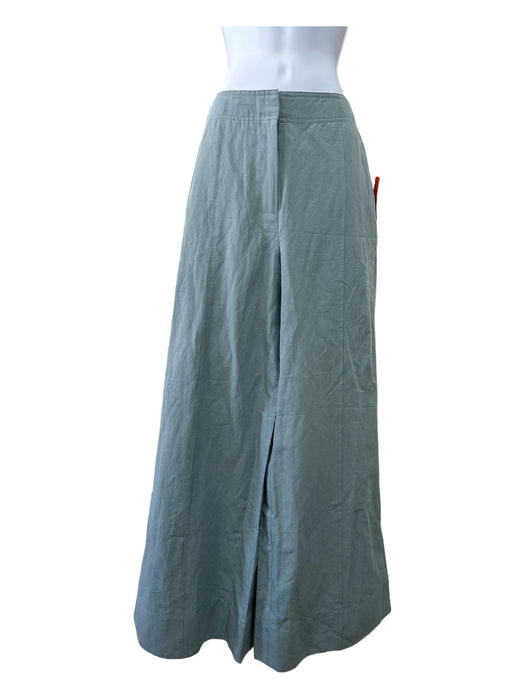 Ulla Johnson Size 2 Cornflower Blue Cotton Blend Seam Detail Sash Pant Set Cornflower Blue / 2