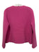 Eileen Fisher Size S Pink Wool Blend Collarless seam detail Long Sleeve Jacket Pink / S