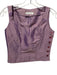 Tara Jarmon Size 36 purple & pink Silk Side Zip Jacquard Straight Leg Pant Set purple & pink / 36