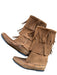 Minnie Tonka Shoe Size 8 Brown Suede Fringe Knee High Boots Brown / 8