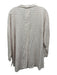 Lafayette 148 Size XL White & Blush Pink Modal Blend Checked Long Sleeve Top White & Blush Pink / XL
