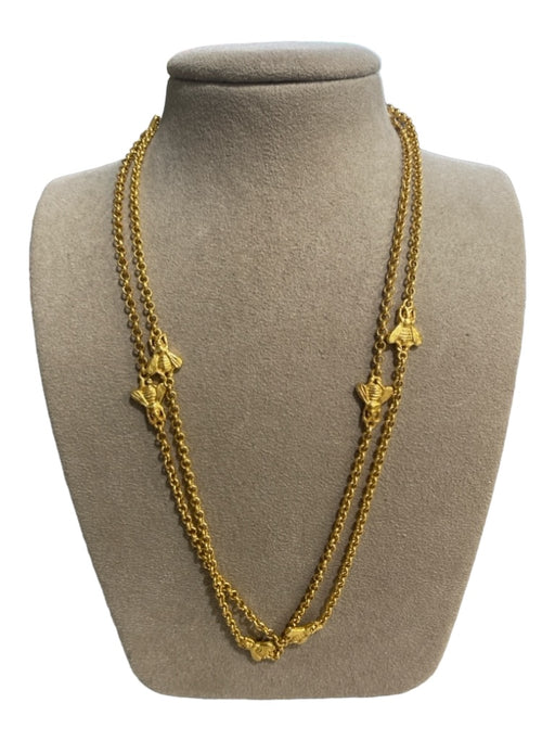 Julie Vos Gold Plated Nickel Long Necklace Gold Plated