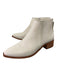 Vince Camuto Shoe Size 7.5 Cream & Beige Leather Upper Pointed Toe Booties Cream & Beige / 7.5