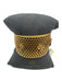 Julie Vos Gold Metal 24K gold plate Honeycomb Cuff Bracelet Gold