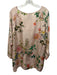 Johnny Was Size XL Light Pink, Green, & Multi Silk Long Sleeve Floral Print Top Light Pink, Green, & Multi / XL