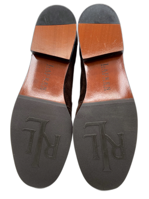 Lauren Ralph Lauren Shoe Size 9 Brown Leather Upper Suede Loafers Brown / 9