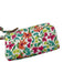 Nanette Lepore Green, Pink, Orange & Black Mesh Leather Transparent Hand Bag Green, Pink, Orange & Black / S