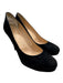 Christian Louboutin Shoe Size 38 Black Suede Round Toe Platform Stiletto Pumps Black / 38